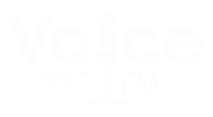 Voice Fm Logo White